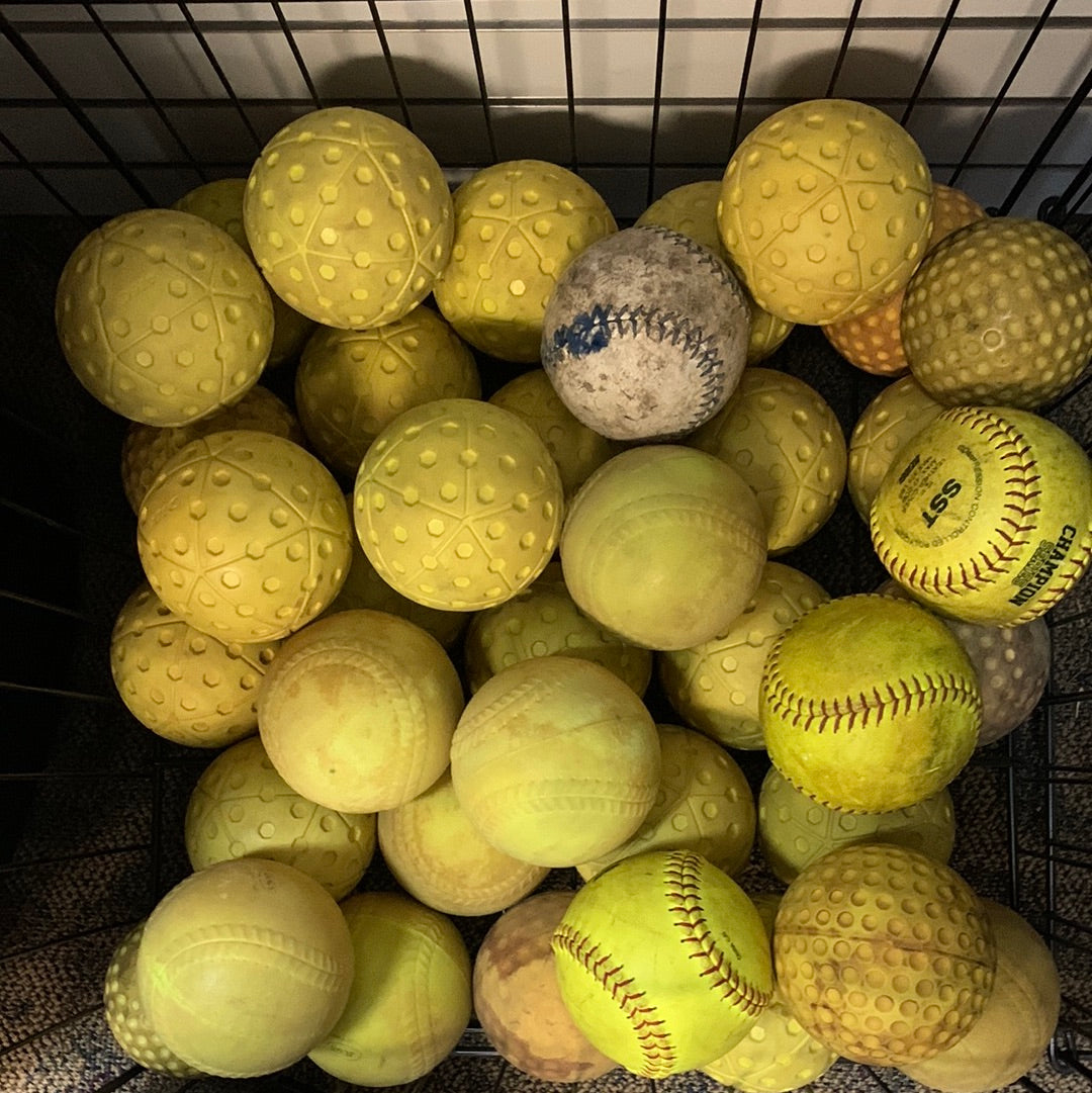 Used Softballs (11 and 12 inch)