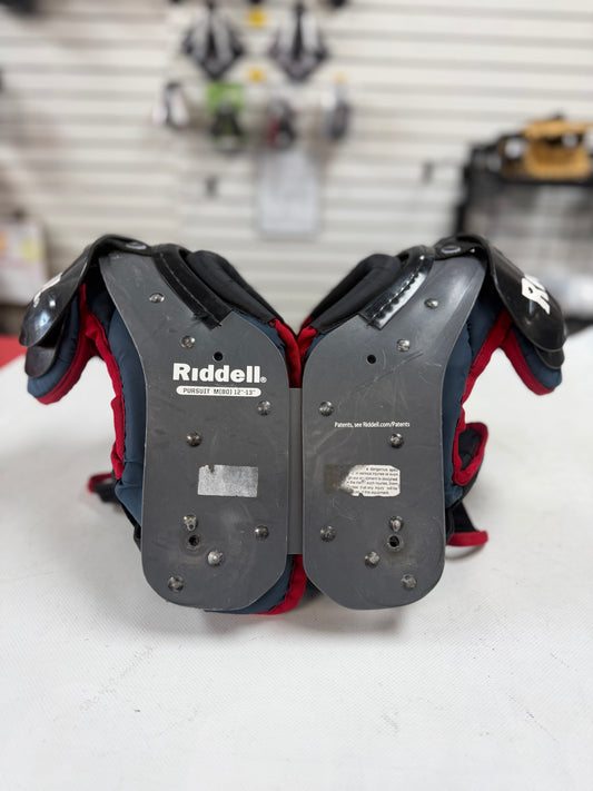 Riddell Pursuit Youth Medium Shoulder pads Used