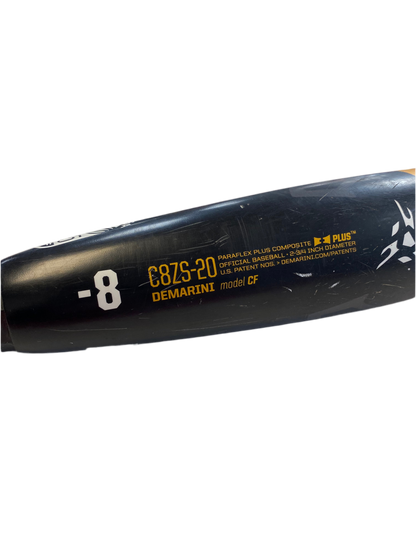 Demarini CF C8ZS-20 usssa 30" -8 Used