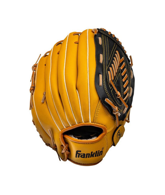 Franklin 13” Fielders Glove - Right Hand Throw Tan/Black