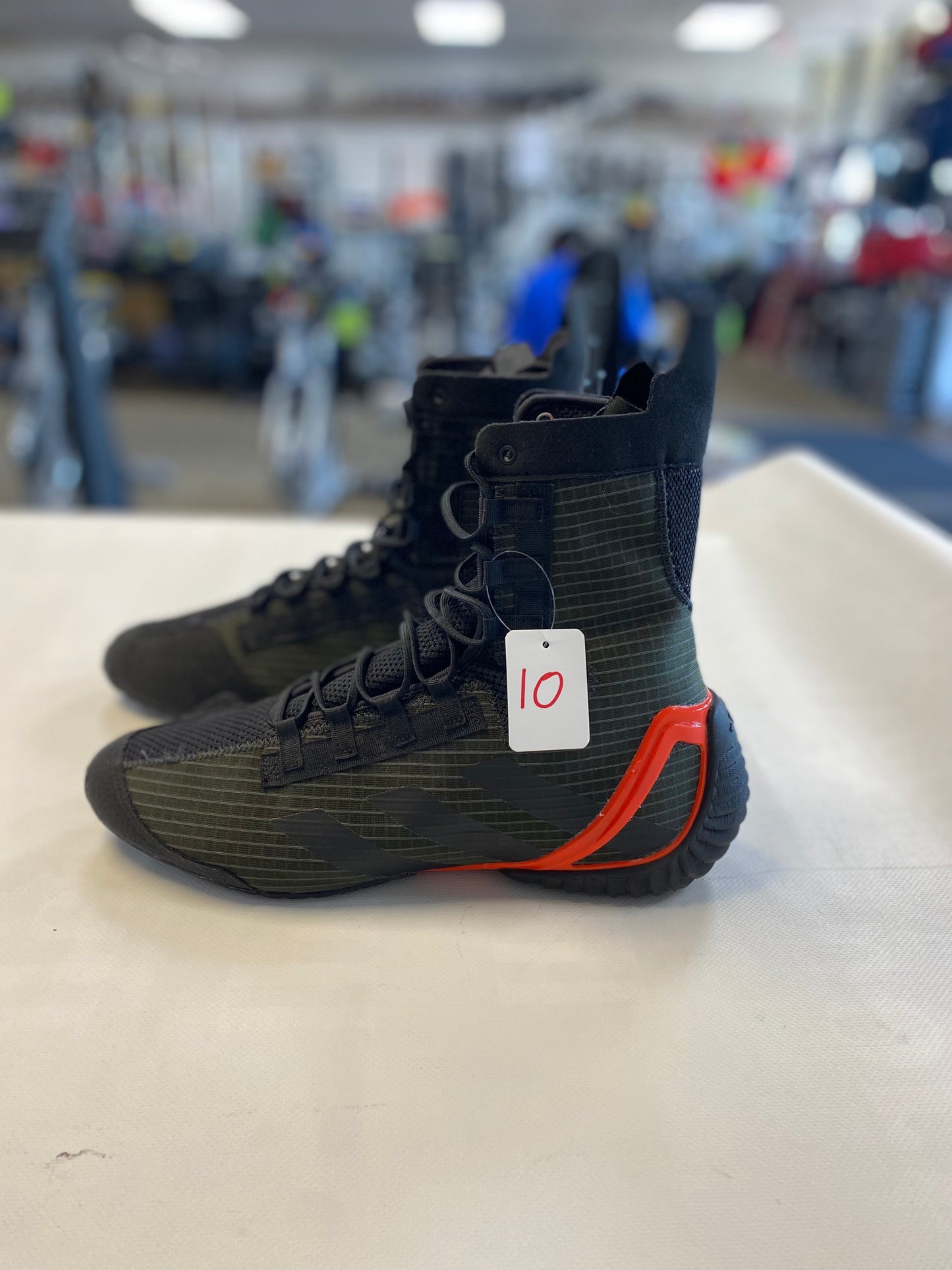 Adidas Speedex 23 Blxing Shoes Size10 (used)