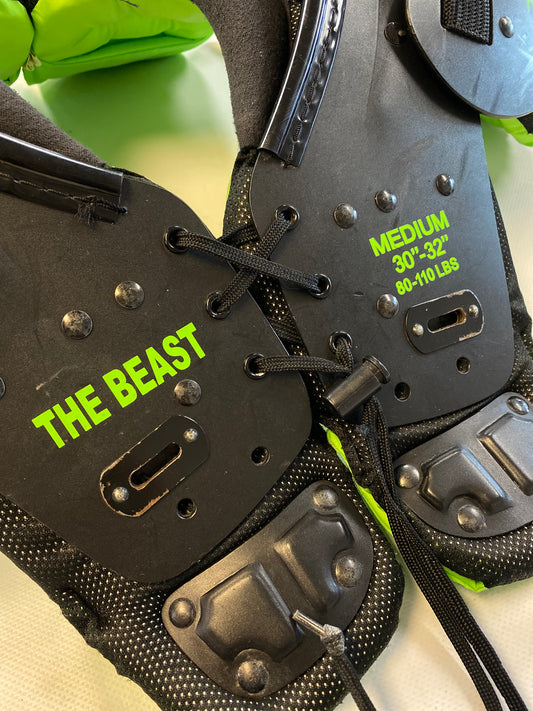 Buddy’s The Beast Youth Medium Shoulder Pads (used)