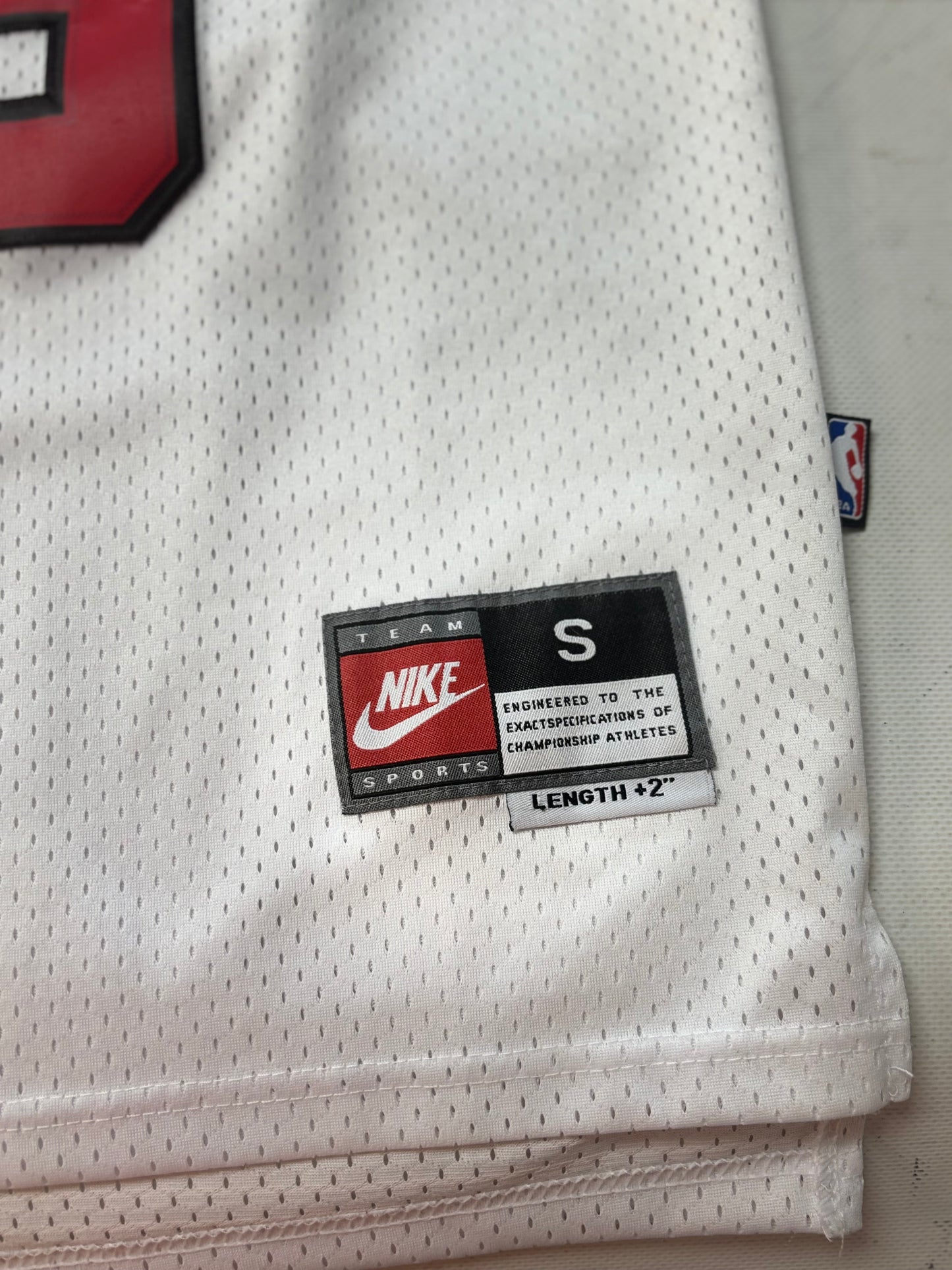 Nike Chicago Bulls Michael Jordan #23 White Size Small