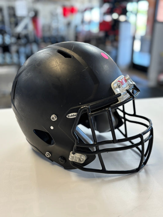 Riddell Victor-I 2021 Helmet - Matte Black -Youth L/XL (used)
