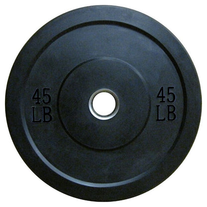 45 lb rubber plates