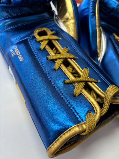 Adidas Adi-Speed 500 Pro Boxing Lace 14oz Gloves (like new)