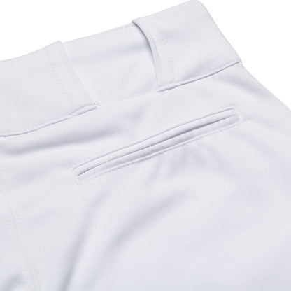 Champro Open Bottom Baseball Pant Adult White Close Up Rear View