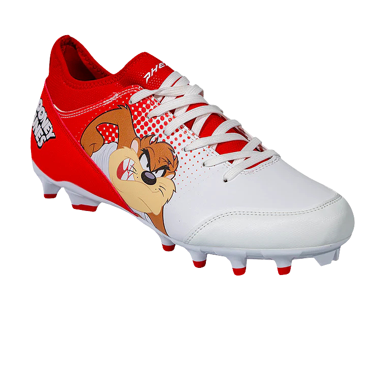 Phenom Elite Football Cleats | "Tazmanian Devil" Velocity 3.0 Looney Tunes