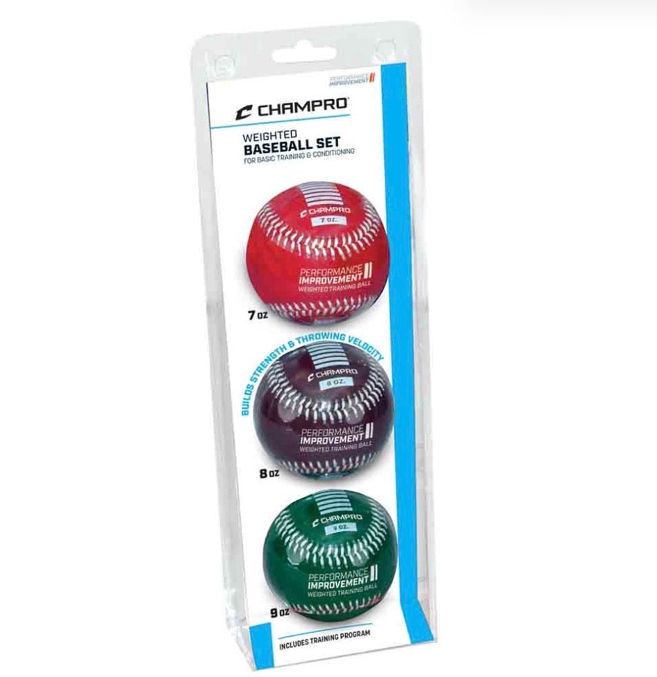 Champro Weighted Baseballs Set3
