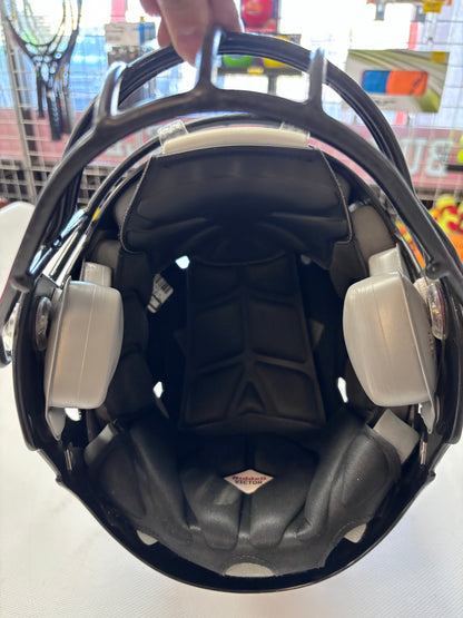 Riddell Victor Youth Large 2022- Shiny Black (used)