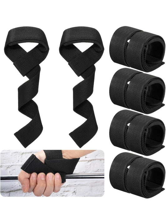 Durable Weight Lifting Straps - for Enhanced Grip and Support During Heavy Lifts and Workouts