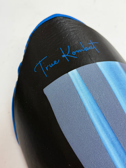 True Kombat Skeleton Shin Guards - Size Large