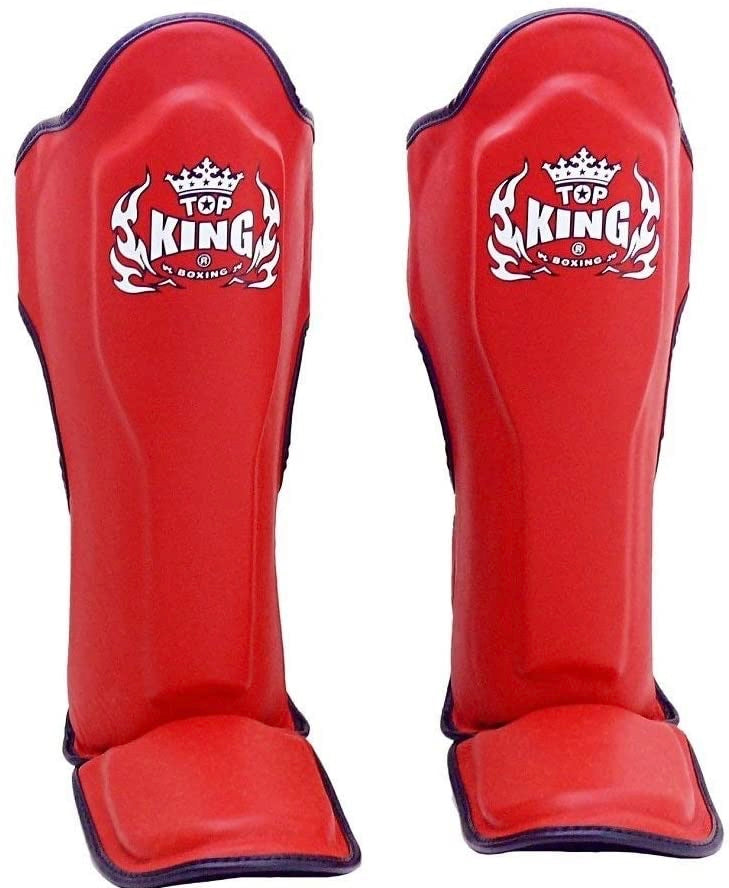 Top King Leather Shin Guards