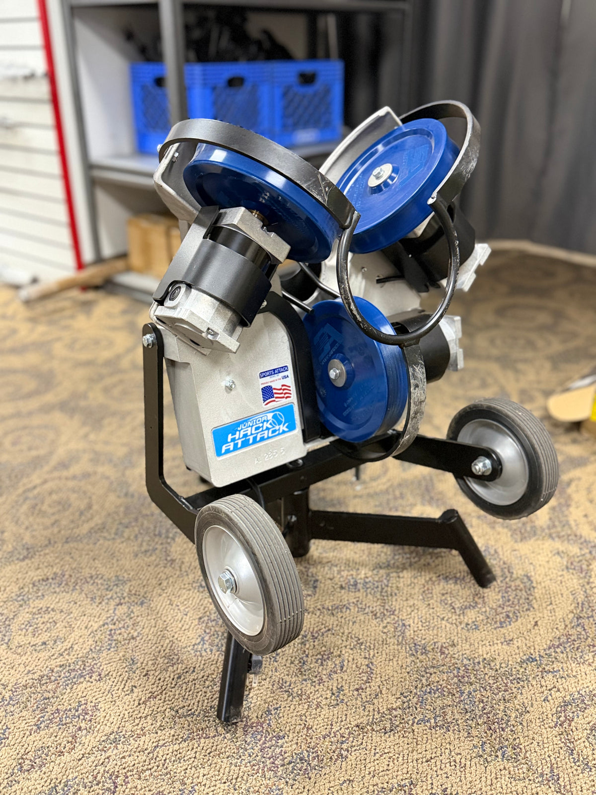 Sports Attack Junior Hack Attack Softball Pitching Machine (used) - IN STORE PICK UP ONLY