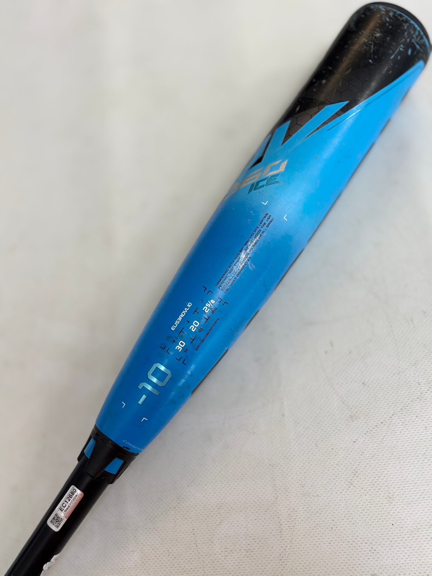 Easton ADV 360 Ice Limited Edition USA Youth Baseball Bat 30” Drop -10 (used)