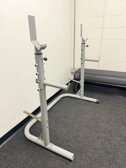 Adjustable Bench / Squat Weight Rack (used)