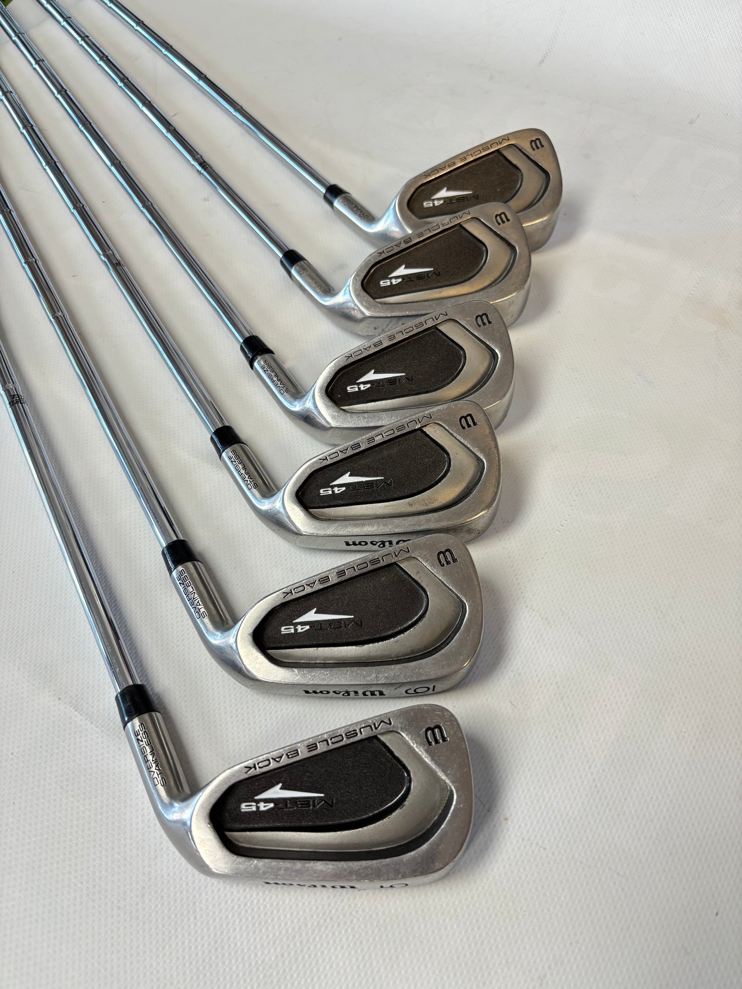 Wilson Muscle Back MBT-45 Oversized Right Hand Iron Set (5,6,7,8,9,PW) (used)