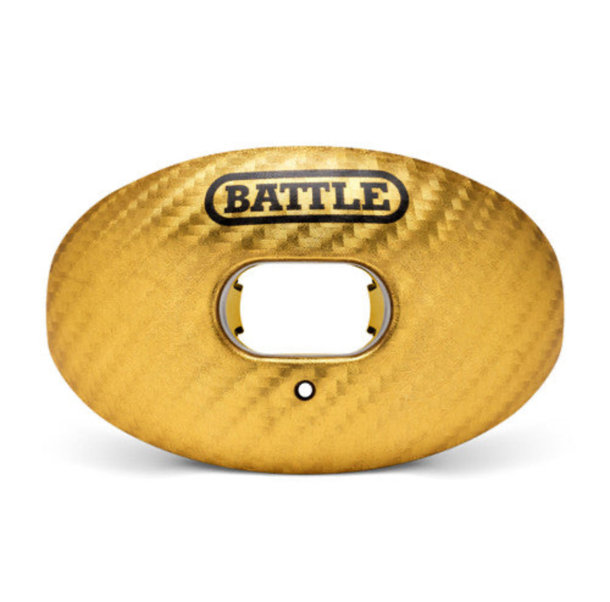 BATTLE Oxygen Football Mouthguard - Gold Chrome