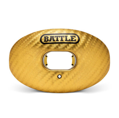 BATTLE Oxygen Football Mouthguard - Gold Chrome