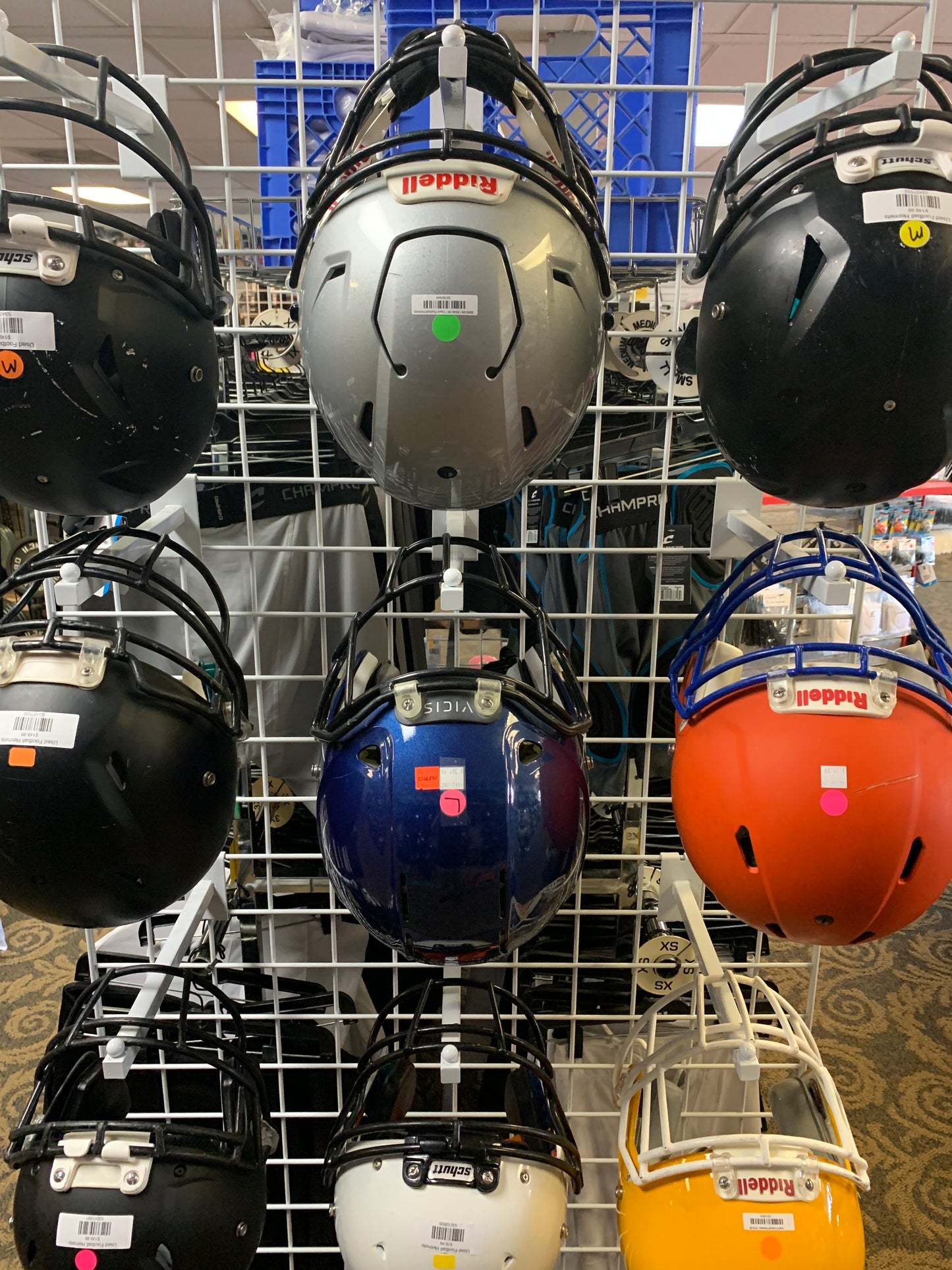 Used Football Helmets - Youth & Adult - Various Brands & Sizes