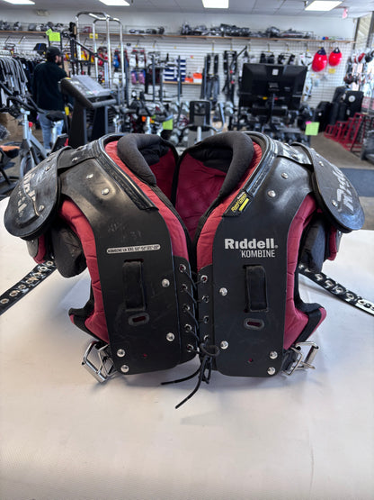Riddell Kombine Adult XXL Shoulder Pads (used)