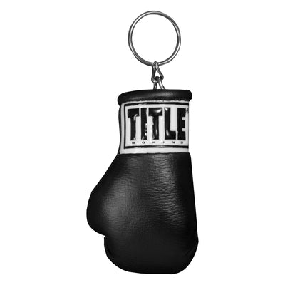 Title Boxing Gloves Keychains - Black 