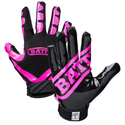 Battle Receiver Football Gloves for Youth - UltraTack Palm, PerfectFit Material