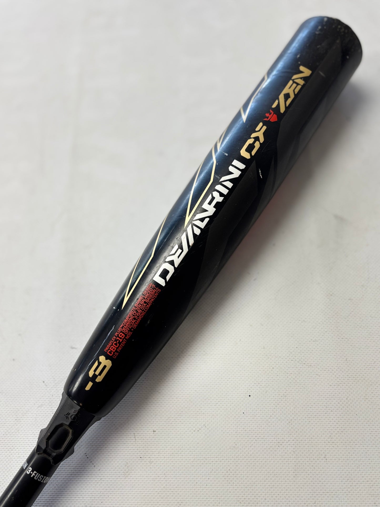 DeMarini 2019 CF Zen Balanced BBCOR Baseball Bat 31” drop -3 (used)
