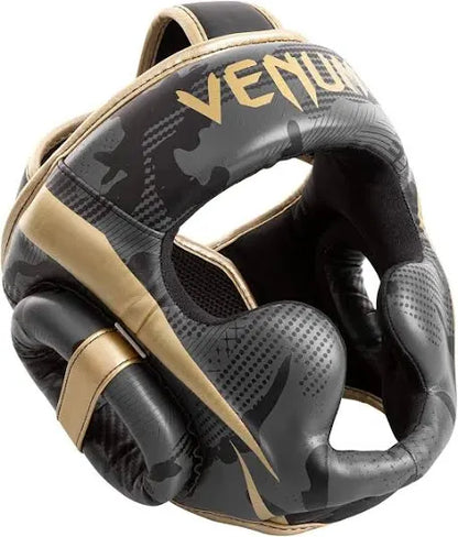 VENUM ELITE HEADGEAR | Skintex Leather, Lightweight, Triple Density Foam