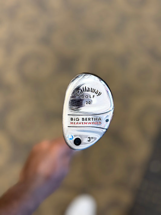 Callaway Big Bertha Heavenwood lefty hybrid golf club