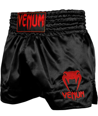 Venum Muay Thai Shorts - black and red