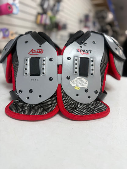 Adams Beast Pro Youth Small Football Shoulderpads (used)