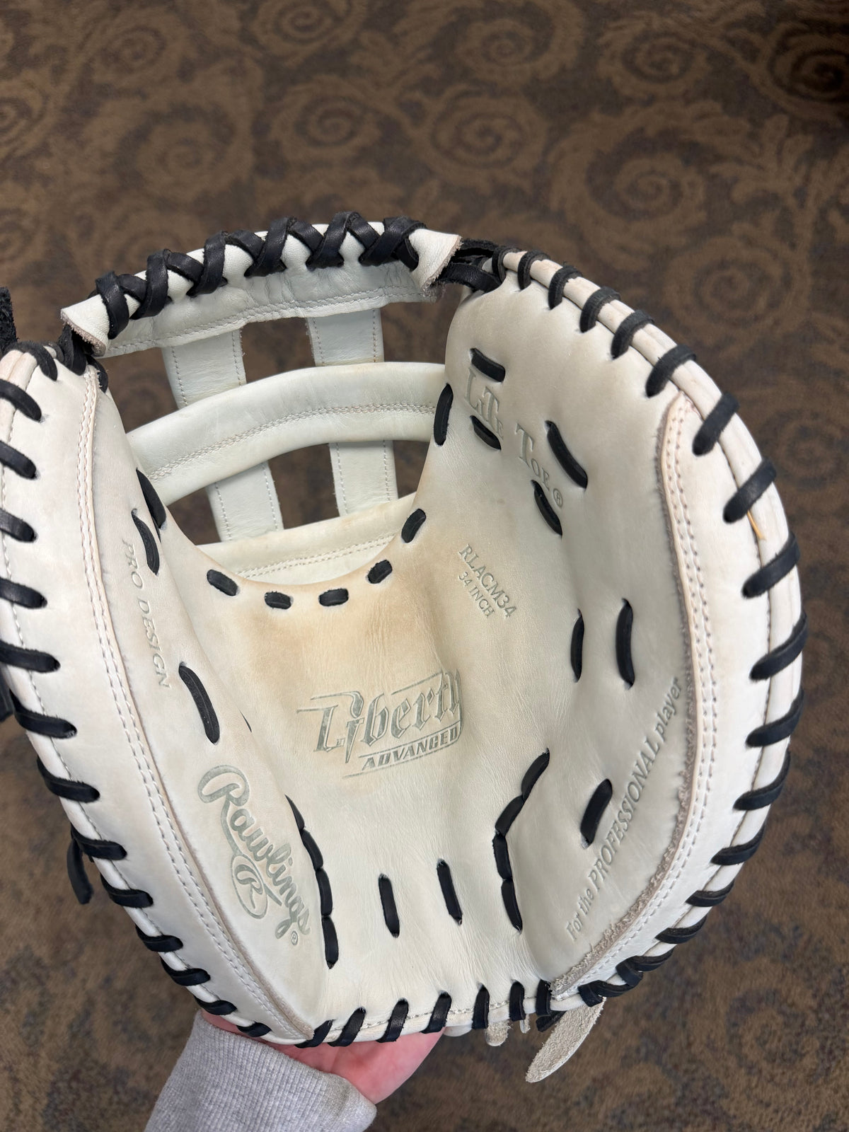 Rawlings Lite Toe Softball Catchers Mitt 34 inch Pro Design