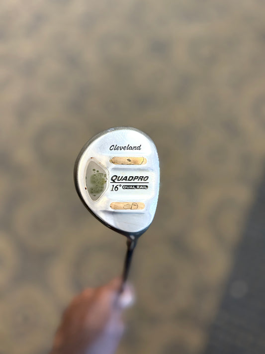 Cleveland QuadPro 16° Dual Rail fairway wood