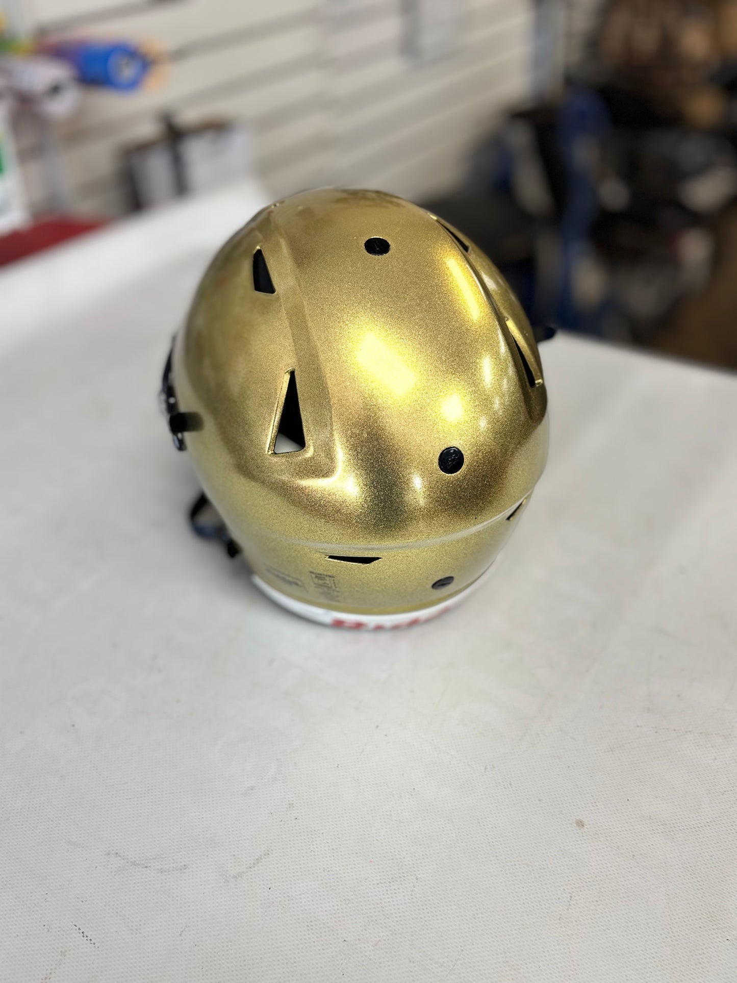 2021 Gold Riddell SpeedFlex Adult Large (used)