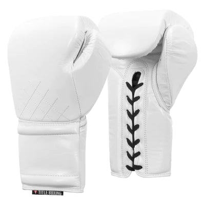 TITLE Boxing Ko-Vert Lace-up Gloves