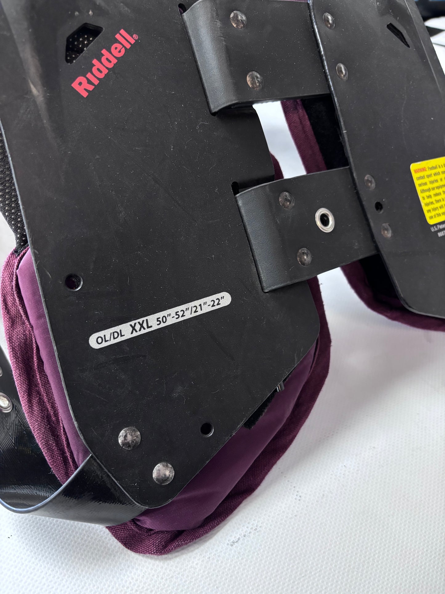 Riddell Power CPX Adult XXL Shoulder Pads (used)