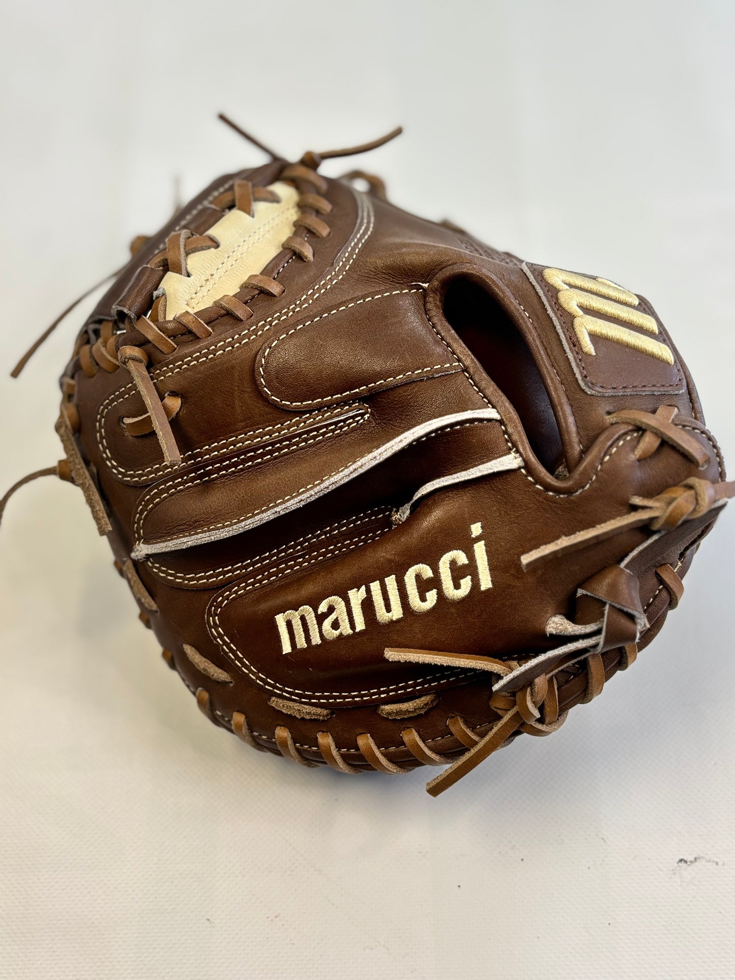 Marucci Cypress 34" 240C1 baseball catcher's mitt.