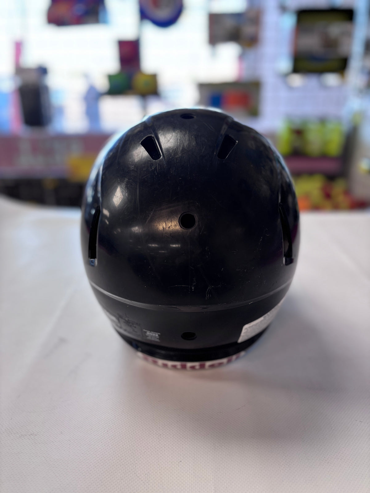 Riddell Victor Youth Large 2022- Shiny Black (used)
