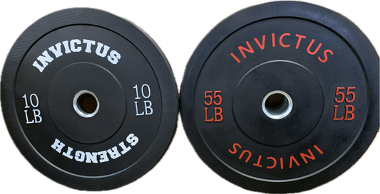 Invictus Rubber Bumper Plates (In Store)