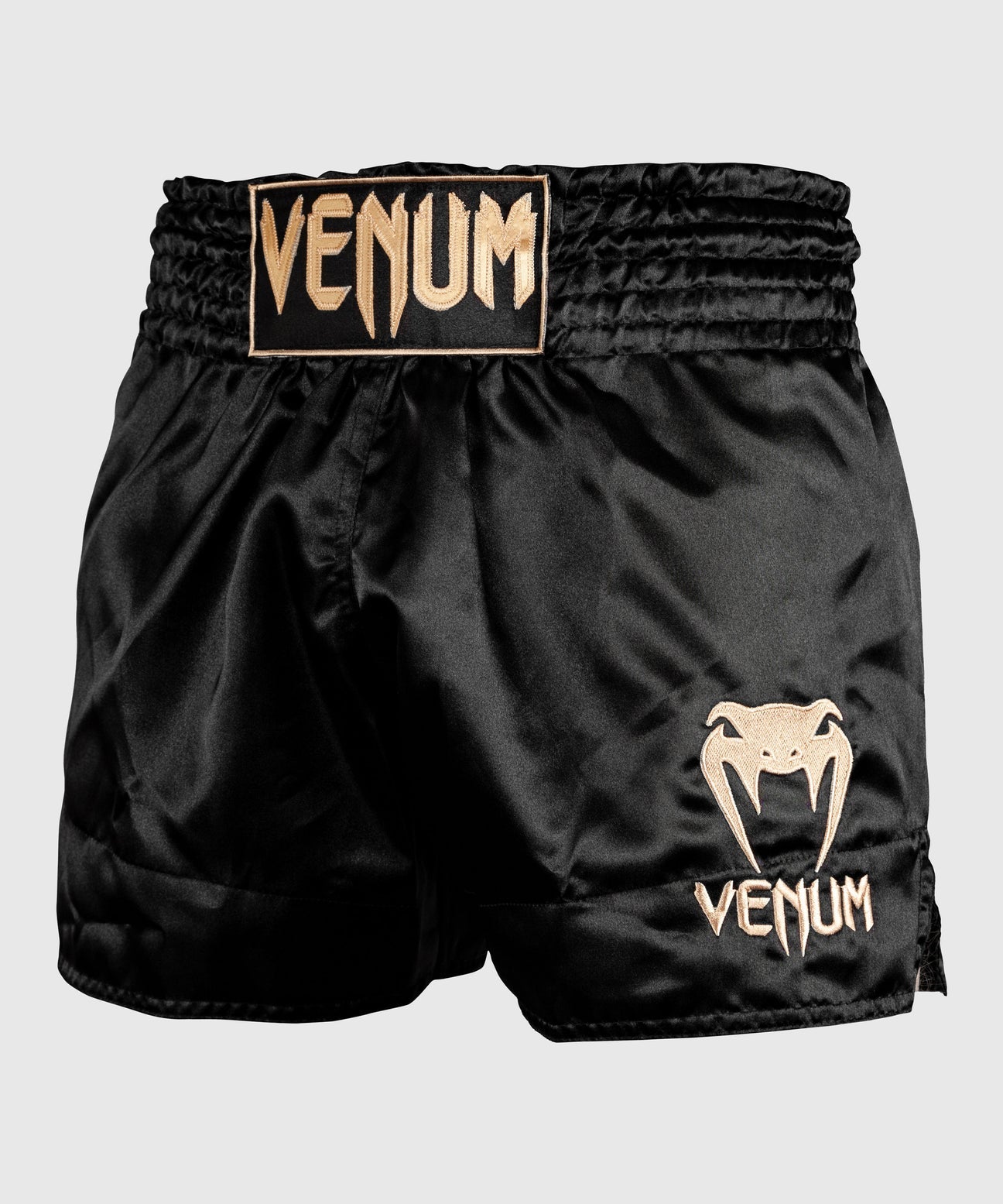 Venum Muay Thai Shorts - black and gold