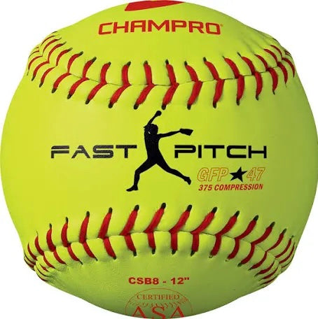 Fast Pitch Yellow Softball