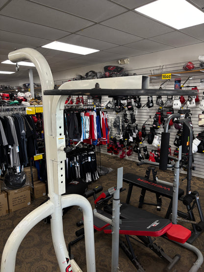 Used Century Heavy Bag Stand with Speedbag platform