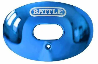 BATTLE Oxygen Football Mouthguard - blue Chrome