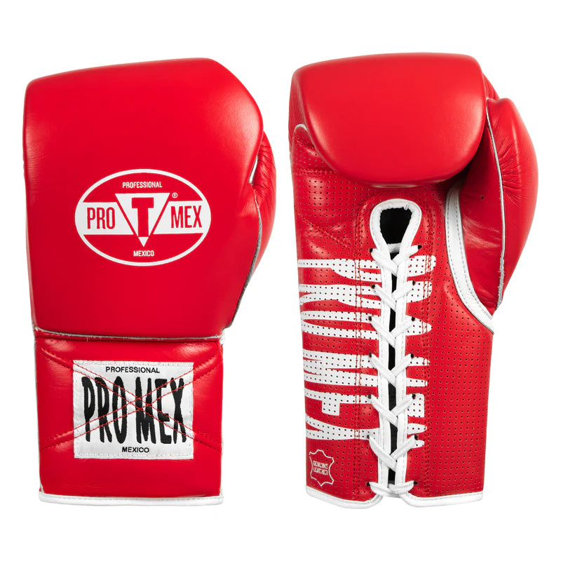 Title Pro Mex Professional Lace Sparring Gloves -  3.0  - Cowhide Leather Craftsmanship