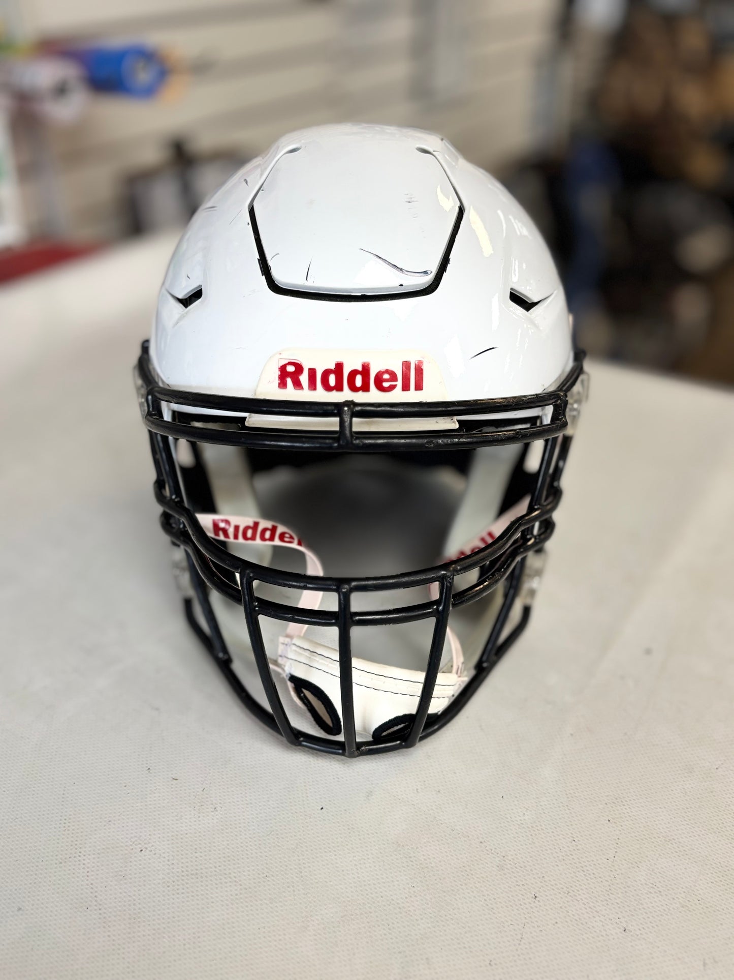 2022 White Riddell SpeedFlex Adult Large (used)