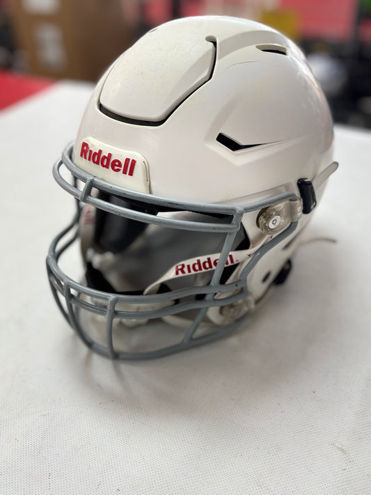 2023 White Riddell SpeedFlex Football Helmet Youth Large (used)