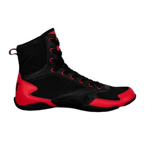 Title Charged Boxing Shoes - Air Mesh & Synthetic Leather, Flexible Soles, Antibacterial Lining