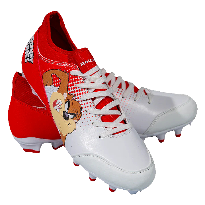 Phenom Elite Football Cleats | "Tazmanian Devil" Velocity 3.0 Looney Tunes