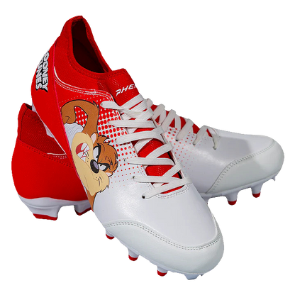 Phenom Elite Football Cleats | "Tazmanian Devil" Velocity 3.0 Looney Tunes